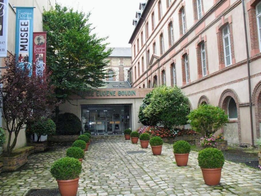オンフルールBienvenue Chez Vousアパートメント エクステリア 写真